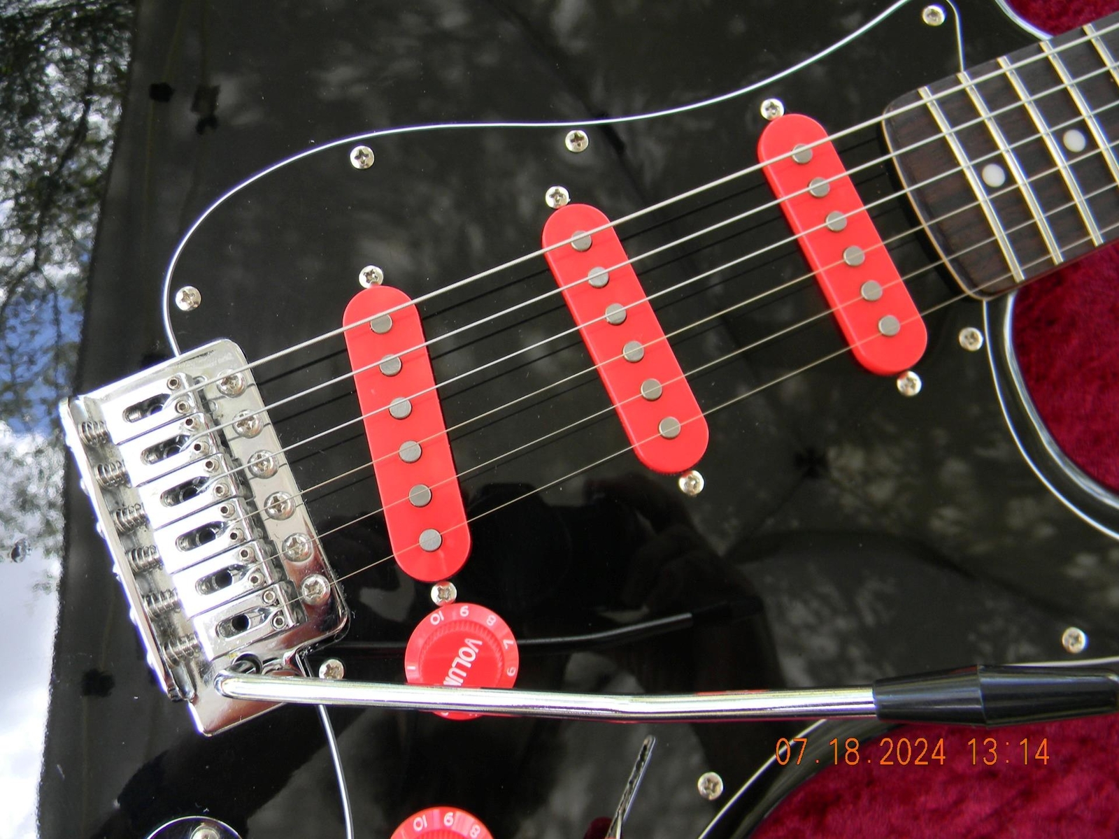 Squier “Custom Shack ” Stratocaster, Alnico 5 Pickups, Custom Wiring,Capacitor