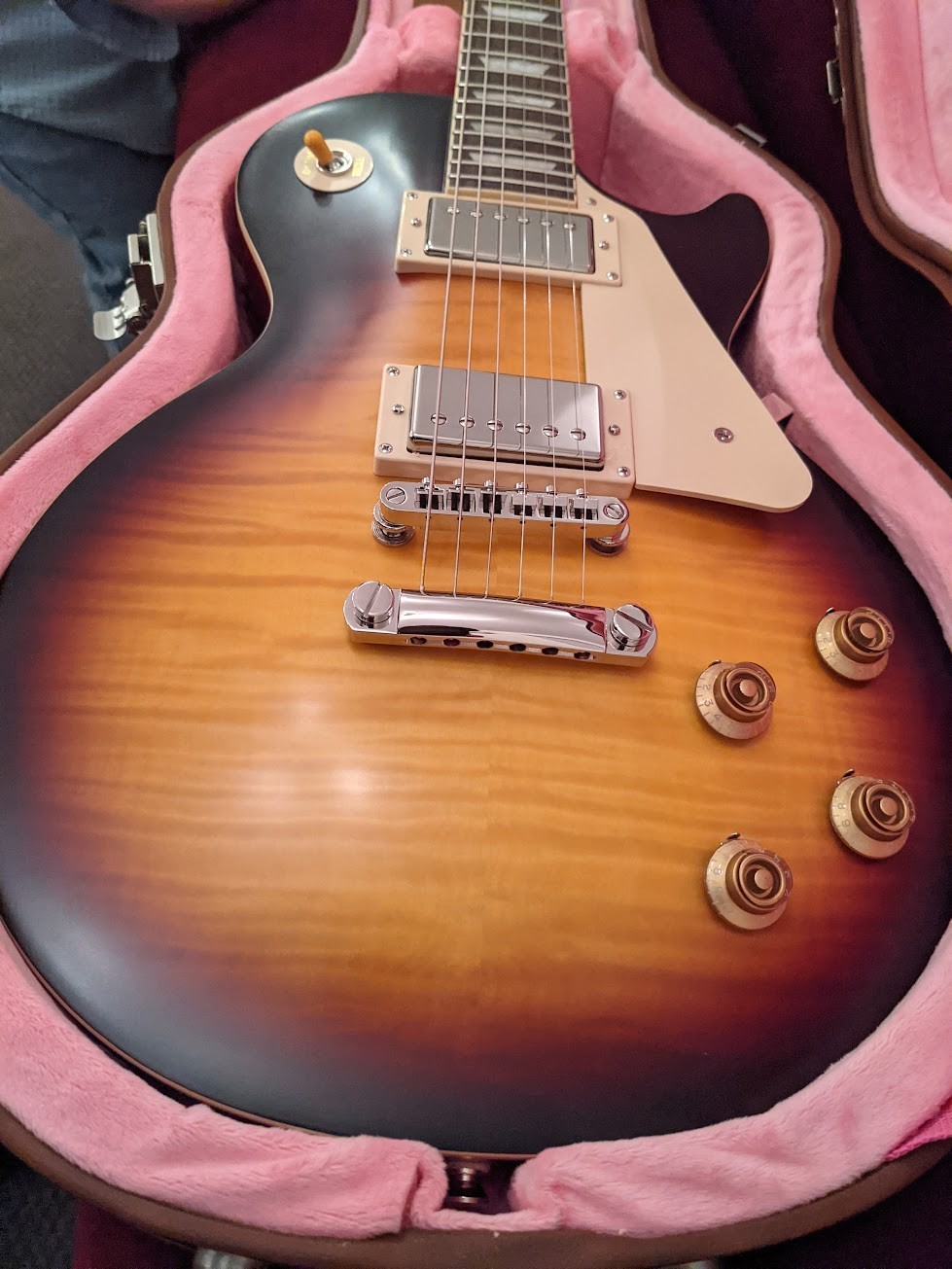 Epiphone Limited Edition 1959 Les Paul Standard Guitar, Dark Burst PLEK’D