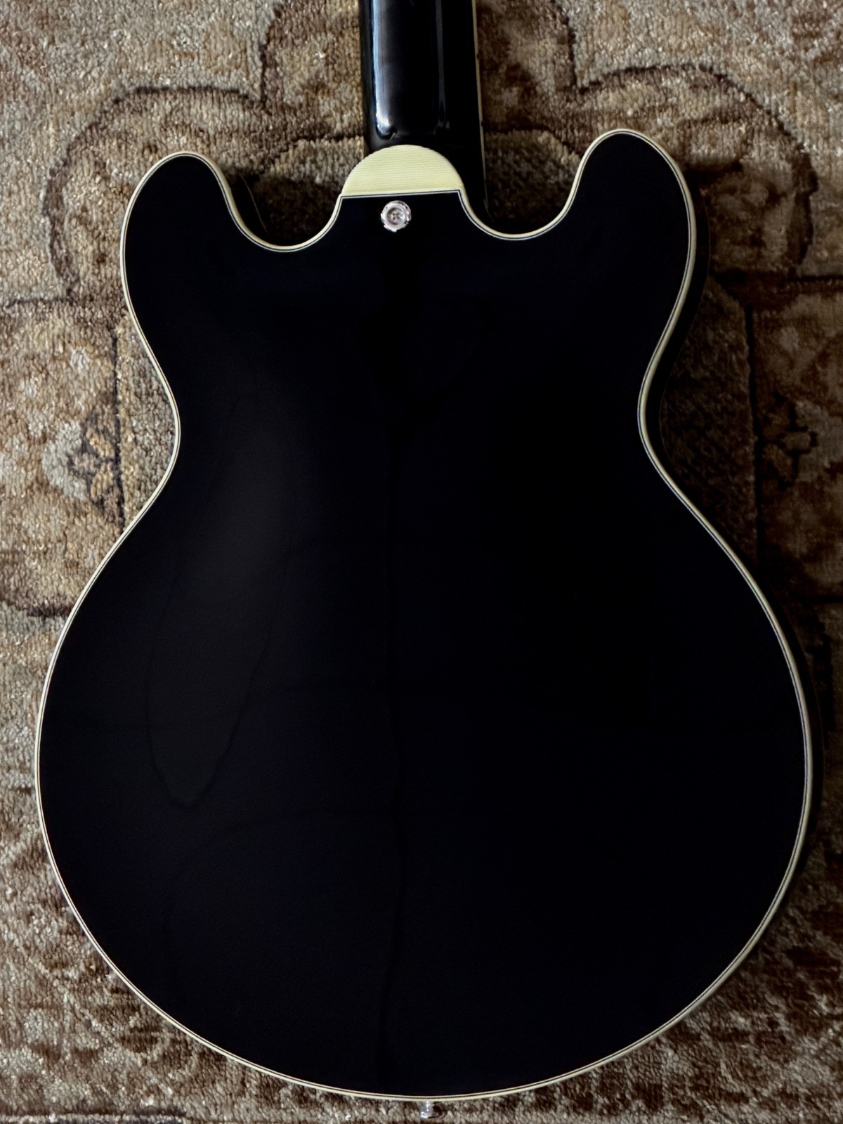 Eastman T484-BK 14″ Archtop Thinline Deluxe Electric w/ Hard Case & Free Setup