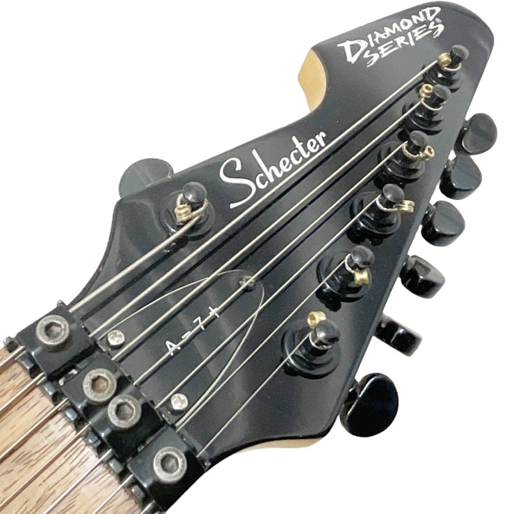 Schecter Diamond Series A-7 + Metallic Red 1999 Model 7-String Electric Guitar