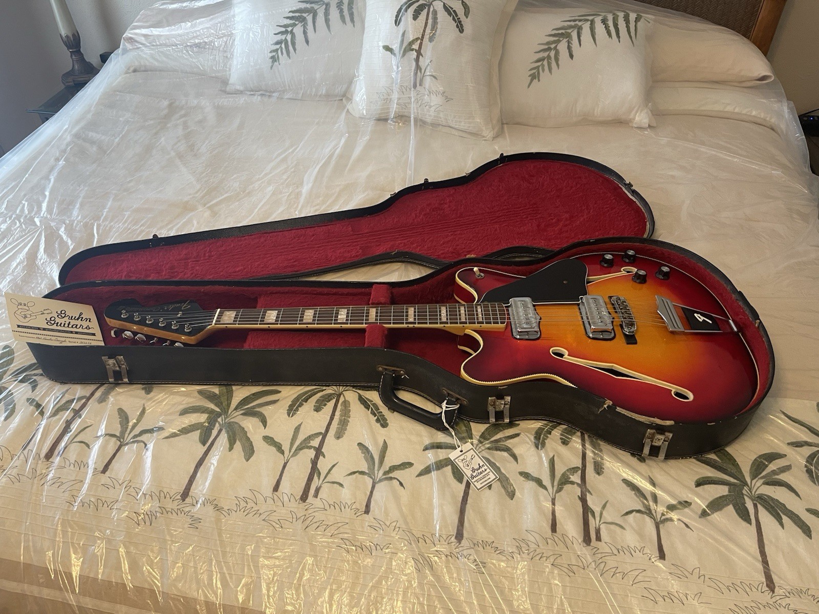 1967 Fender Coronado 2 Sunburst Vintage VG+