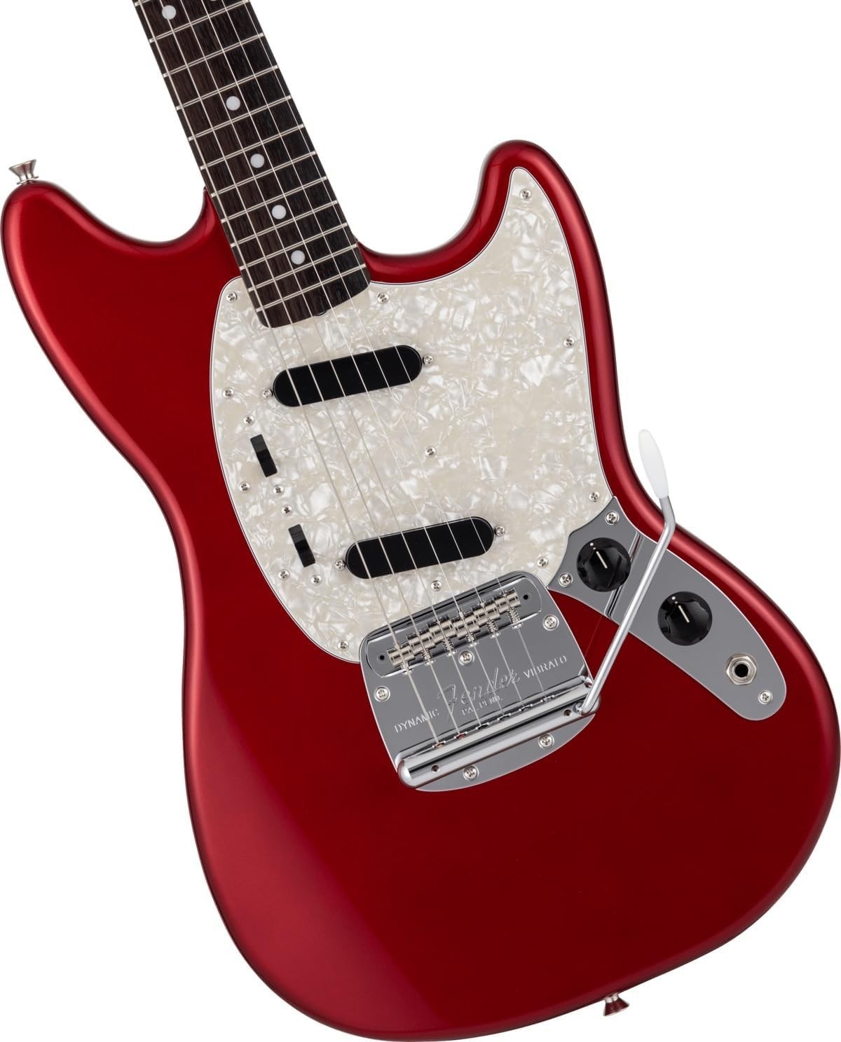 Fender Made in Japan Traditional 70s Mustang Candy Apple Red Electric Guitar NEW