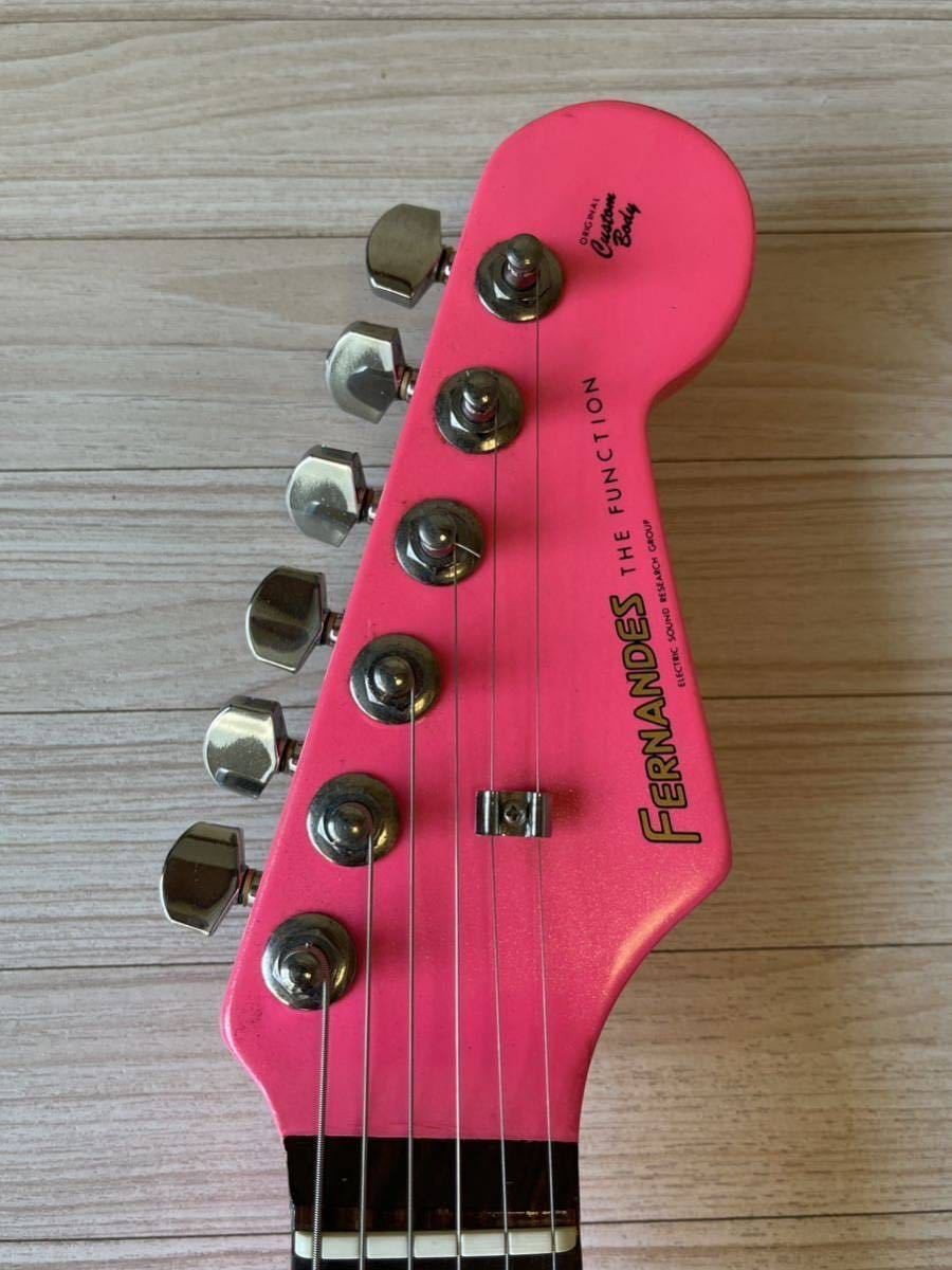 FERNANDES THE FUNCTION Neon Pink 1988 Rare Free Shipping