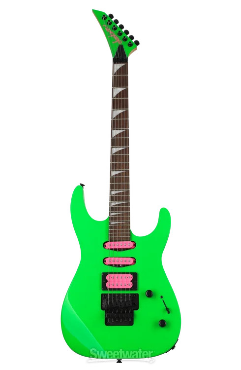 Jackson X Series Dinky DK3XR HSS Electric Guitar – Neon Green