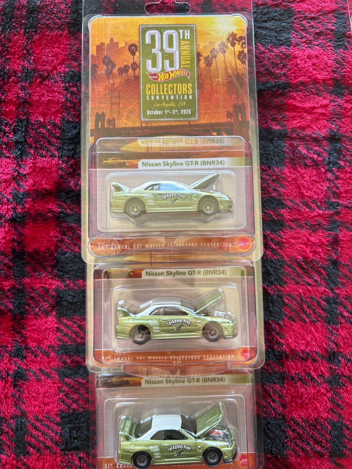 Hot Wheels 2025 39th Annual Collectors Convention Lot