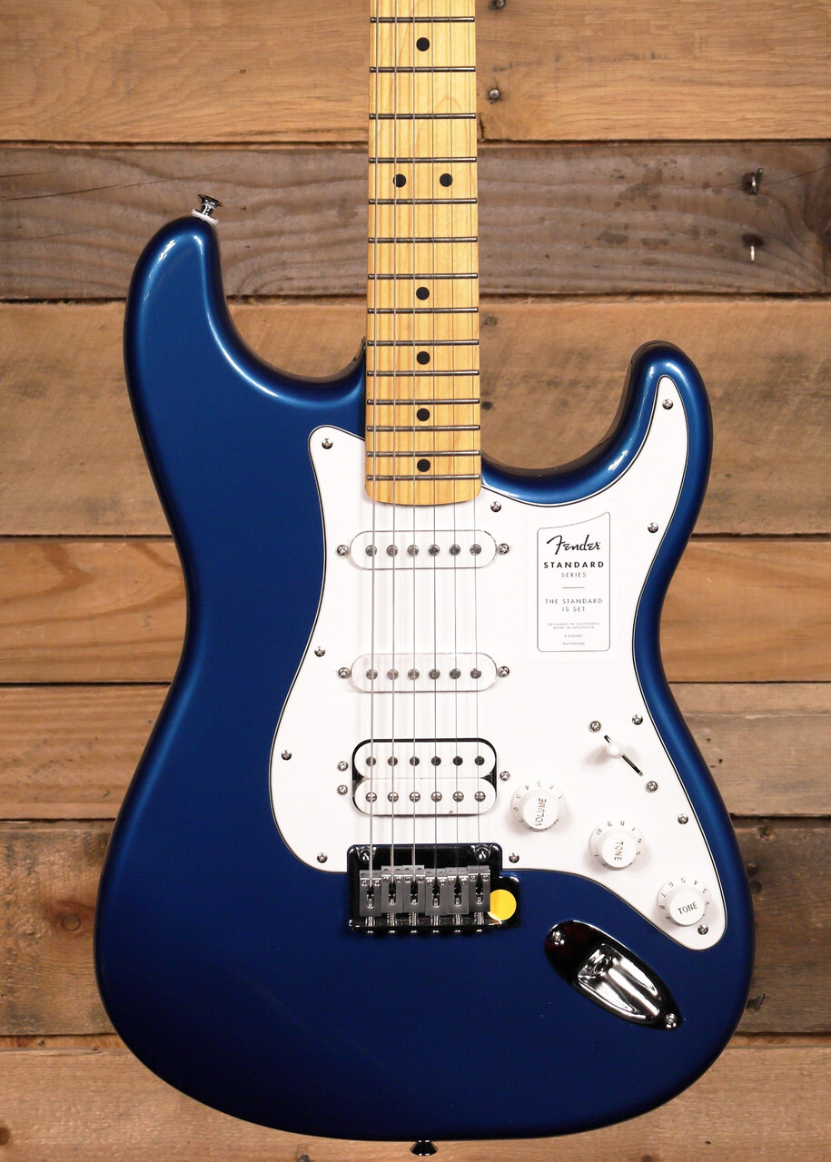 Fender Standard Stratocaster HSS Electric Guitar Aqua Marine Metallic