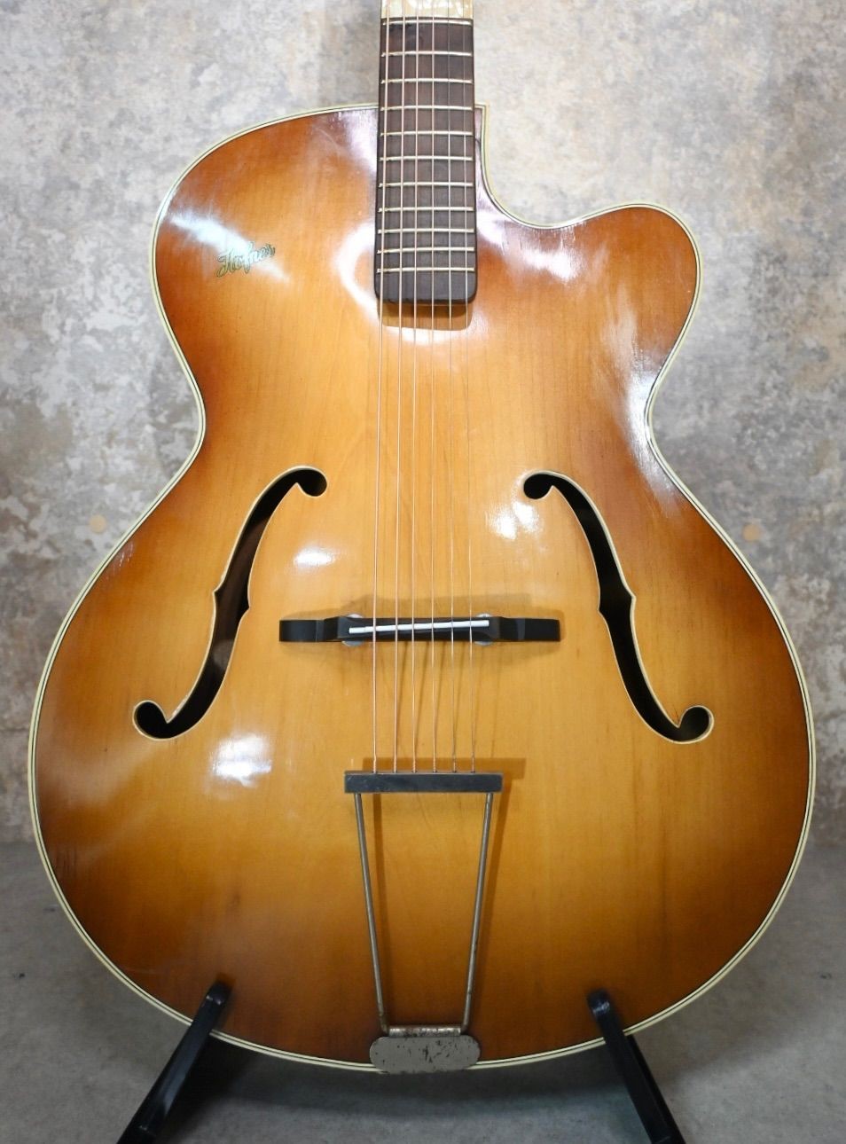 Hofner 455 Archtop Vintage 1950s Electric Guitar
