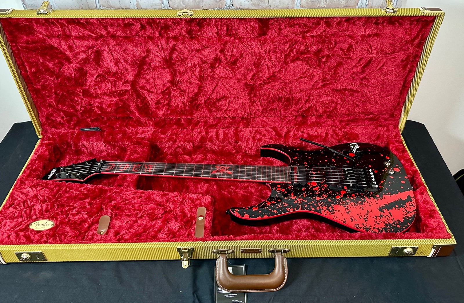 Schecter Sullivan King Banshee-6 FR-S 2023 – Obsidian Blood