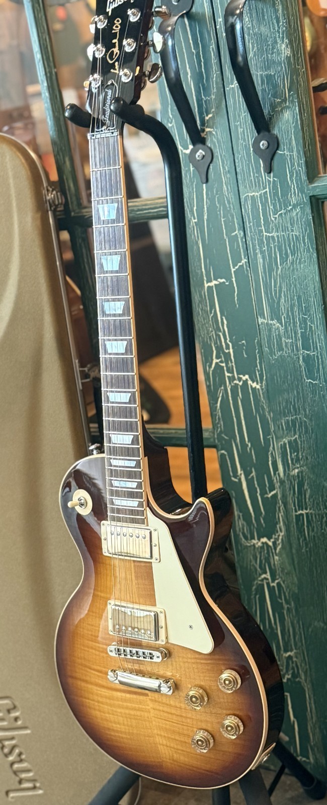 2015 Gibson Les Paul Traditional Demo Sunburst 100th Anniversary w Case & COA