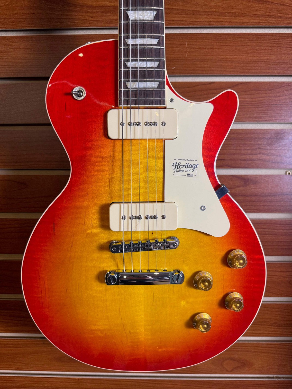 Heritage Standard Collection H-150 P90 Electric Guitar Vintage Cherry Sunburst