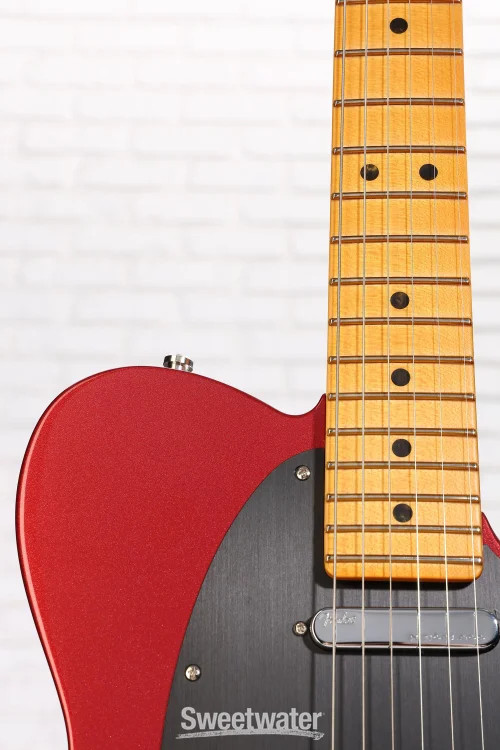 Fender American Ultra II Telecaster Electric Guitar – Sinister Red with Maple