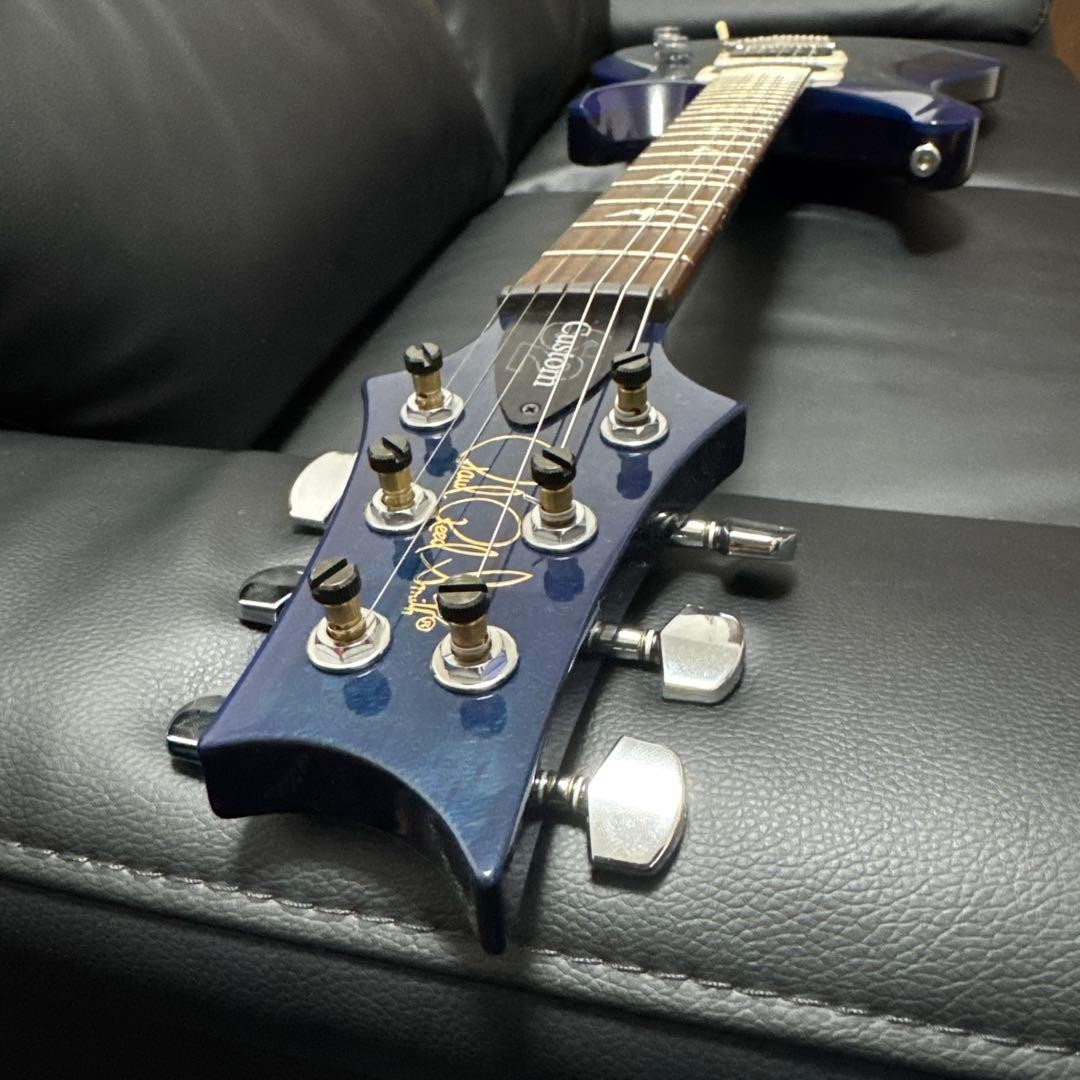 Electric Guitar Paul Reed Smith PRS S2 Custom 2024 Faded Gray Black Blue Burst