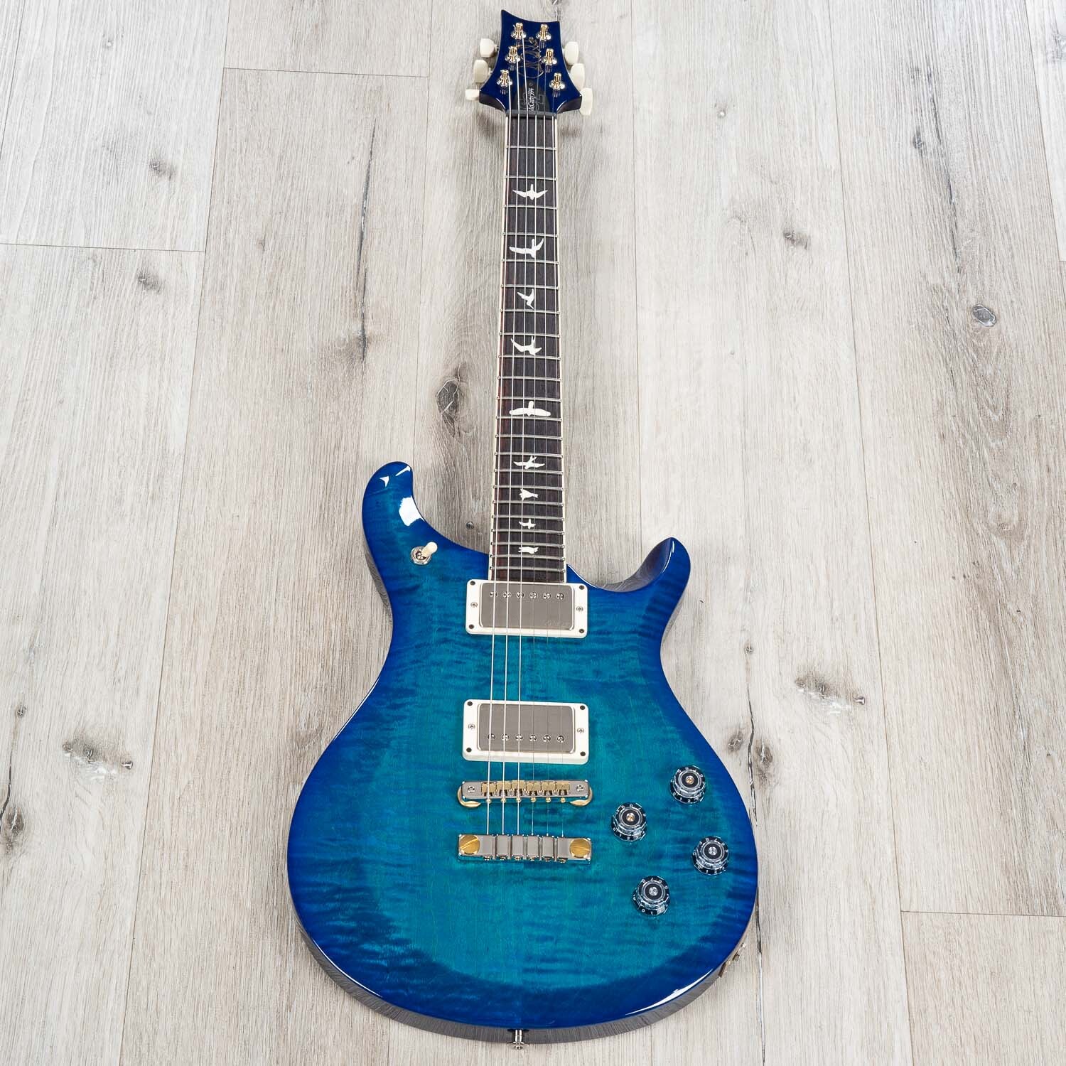 PRS Paul Reed Smith S2 McCarty 594 Guitar, USA 58/15 LT Set, Lake Blue