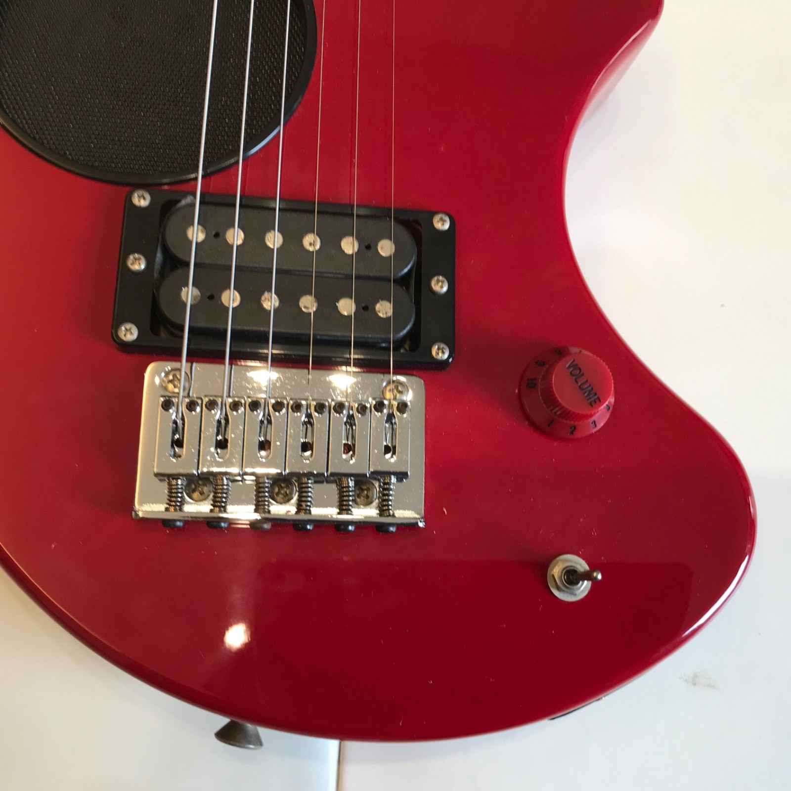 Fernandes ZO-3 NOMAD RED Built-in Amp travel guitar Worldwide Shipment From JP