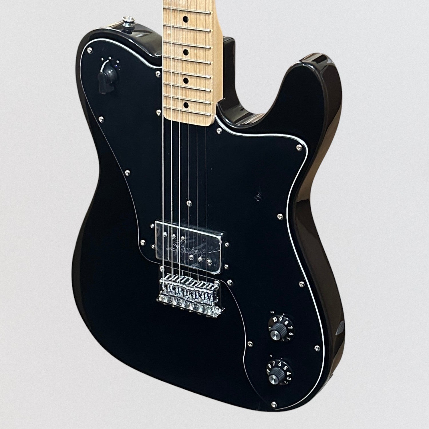 Fender Squier Paranormal Esquire Deluxe Electric Guitar – Black