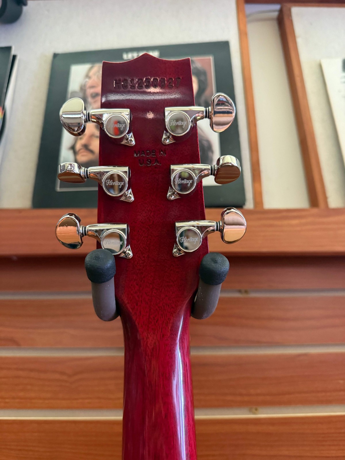 Heritage Custom Shop Core Collection H-137 Electric Guitar, Faded Cherry