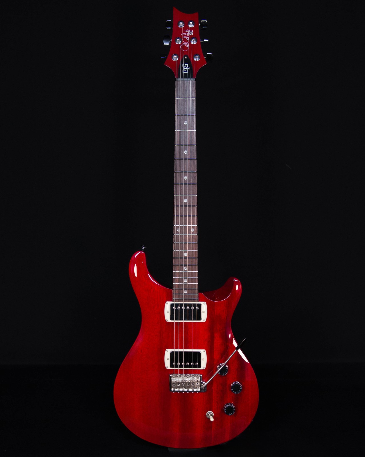PRS SE DGT Standard, Moons, Vintage Cherry