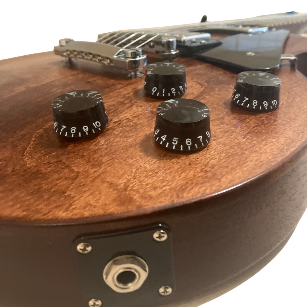 2016 Gibson Les Paul Studio Electric Guitar – Faded Worn Brown w/ Case & Strap