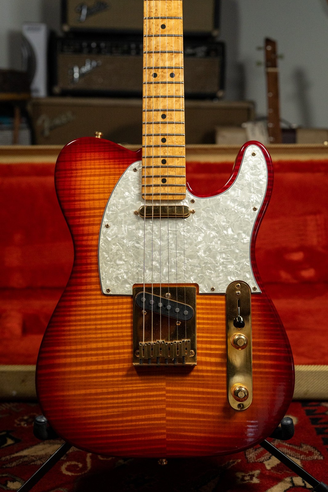 1993 Fender Custom Shop Telecaster Flame Top #24 Of 50 John Cruz w/HSC