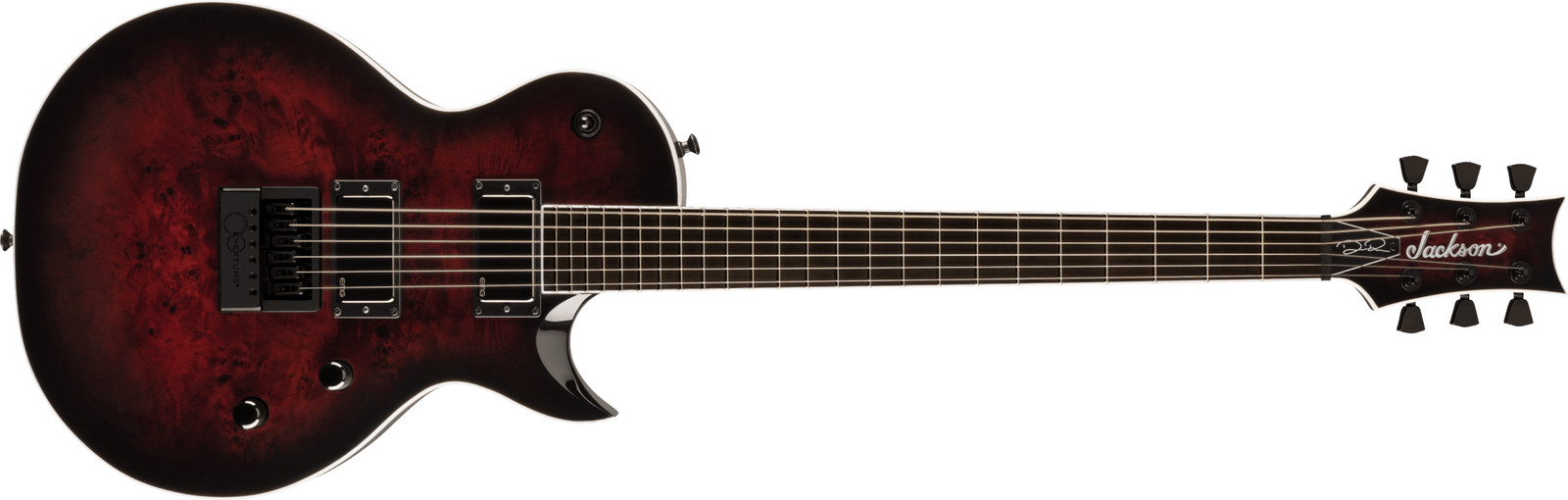 Jackson Pro Series Signature Diamond Rowe DR12MG EVTN6 Ebony Fingerboard Dark Ro