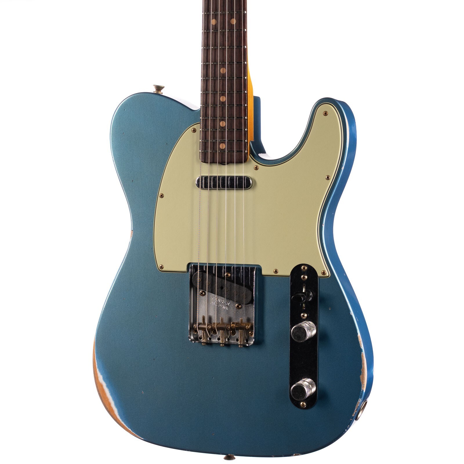 Fender Custom Shop 1963 Telecaster Relic Aged Lake Placid Blue (559)