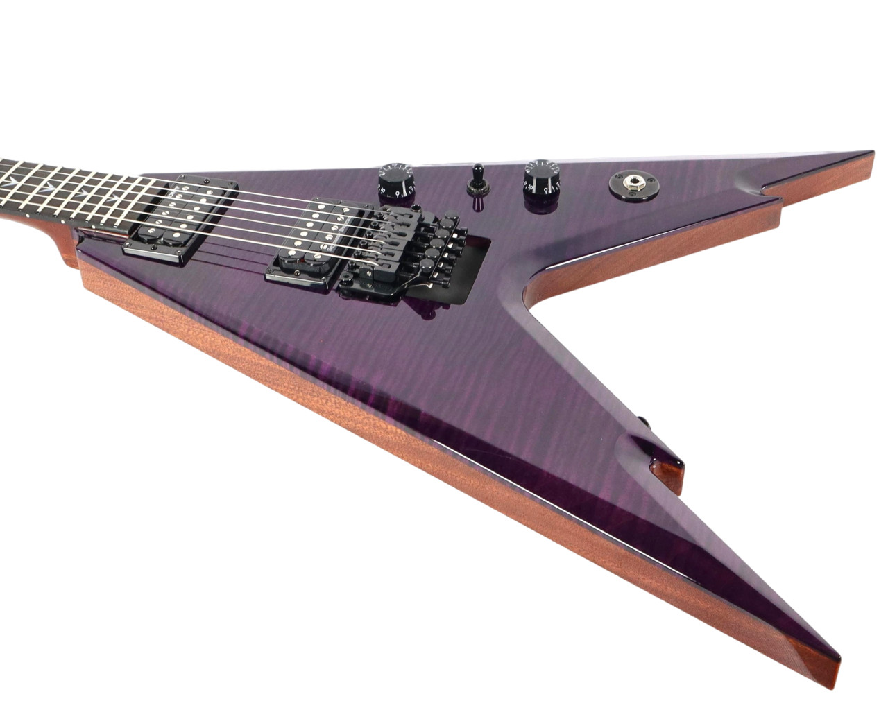 Dean USA Razorback V Floyd Flame Top Prototype Electric Guitar 1/1