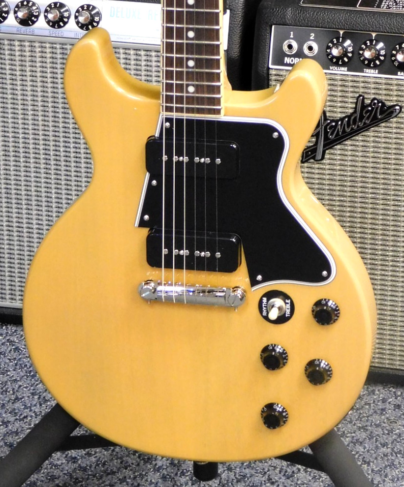 2026 Epiphone Les Paul Special Double Cut Electric Guitar w/Case! TV Yellow!!!