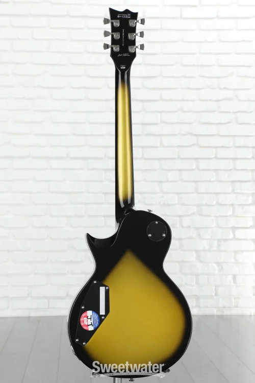ESP LTD BK-600 Bill Kelliher Signature Electric Guitar – Vintage Silver Sunburst