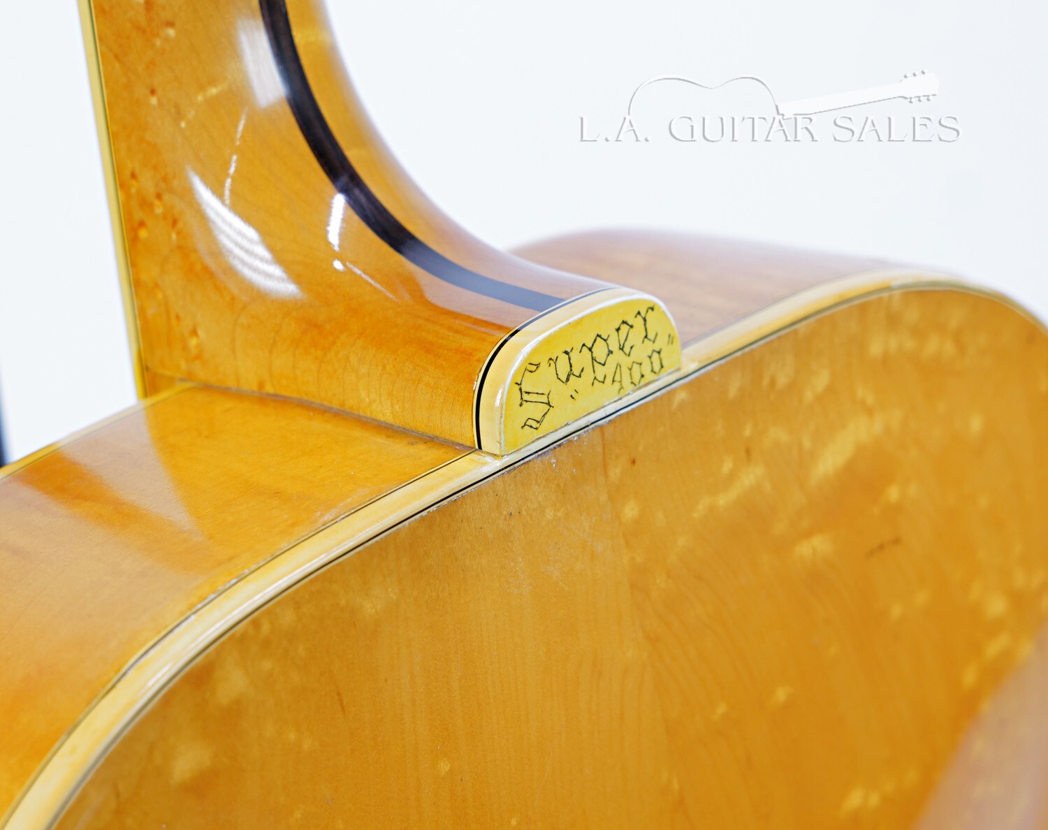 Gibson Super 400 Blonde Vintage 1939 With Original Case @ LA Guitar Sales
