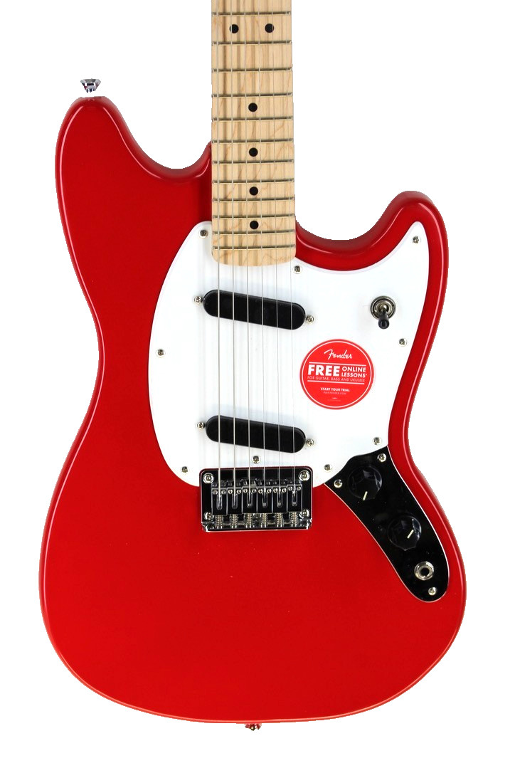 Squier Sonic Mustang Electric Guitar, Red #R7497