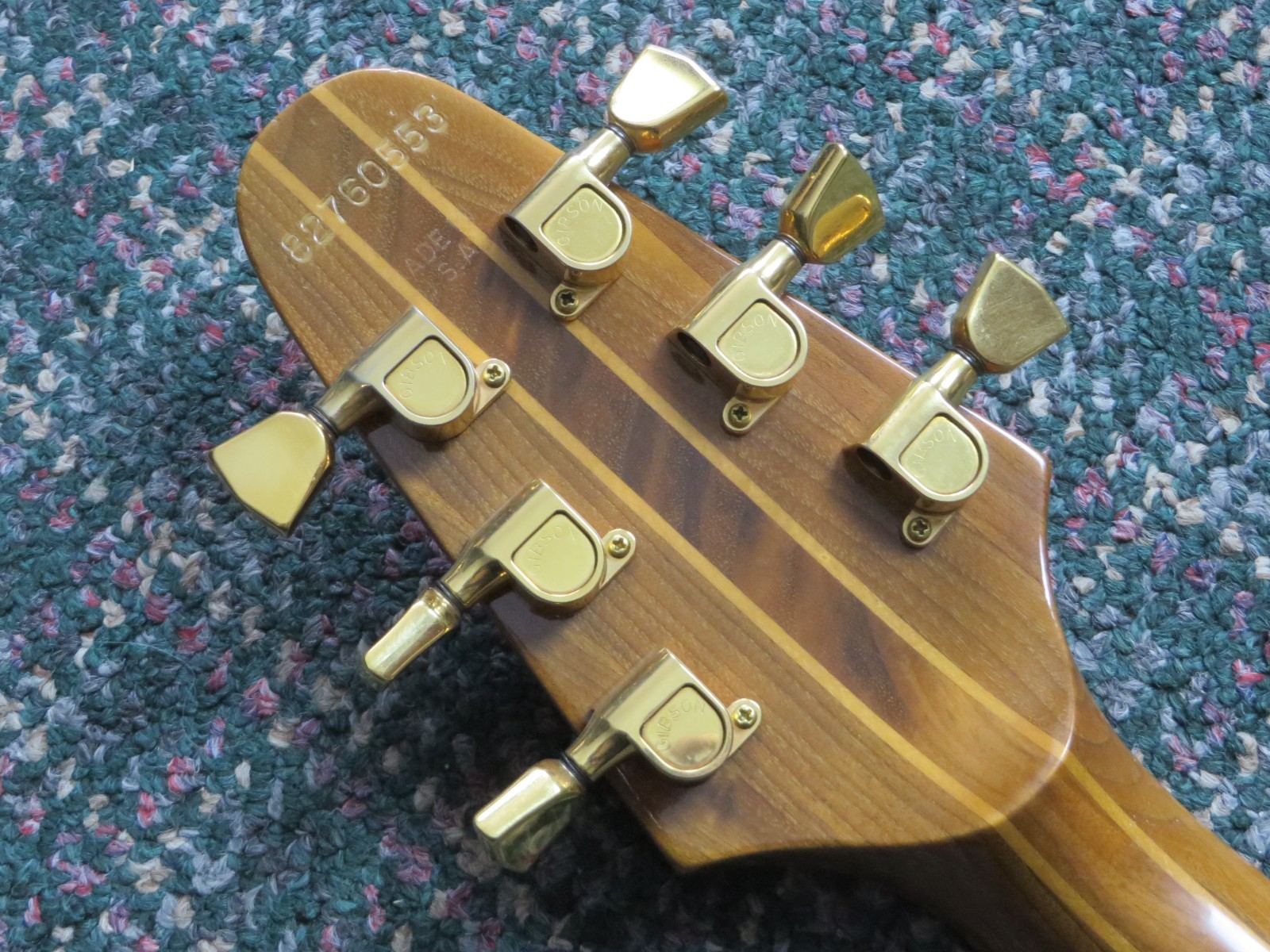 1980 Gibson Flying V2 Natural Walnut! w/case
