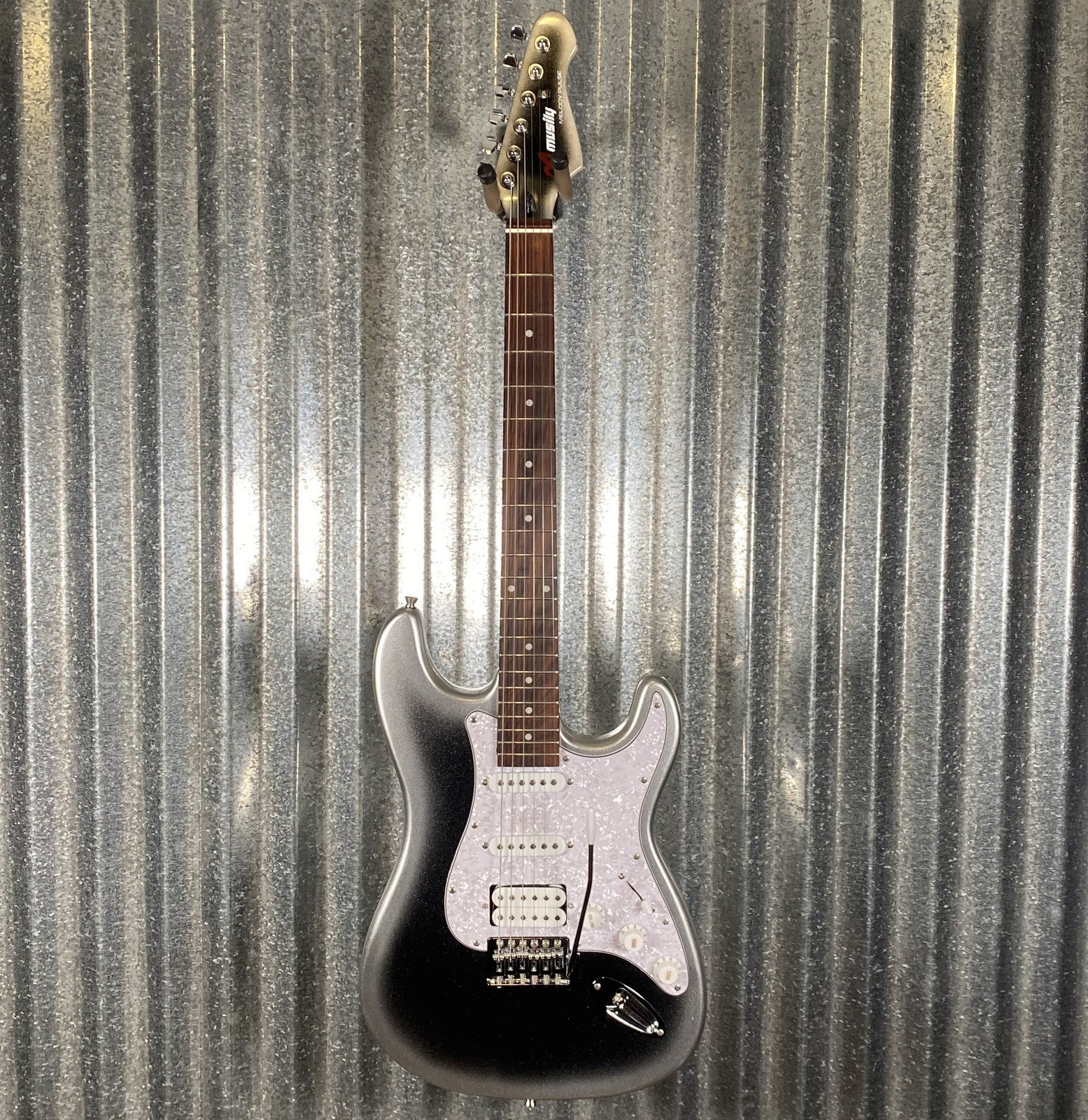 Musily MST-1 Strat Style HSS Guitar Metal Black Burst #21820260001 Used