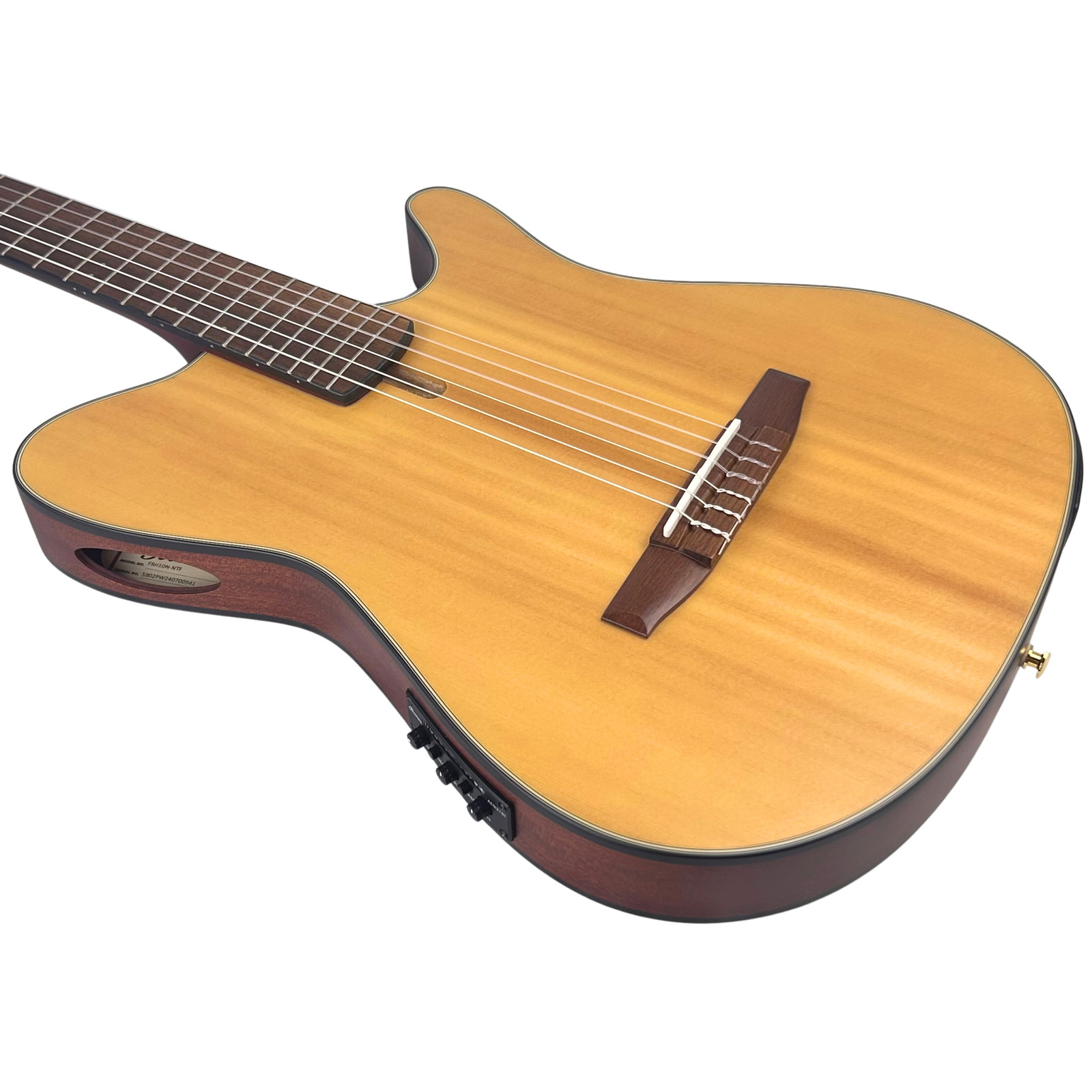 Ibanez FRH Series FRH10N Acoustic-Electric Natural Flat