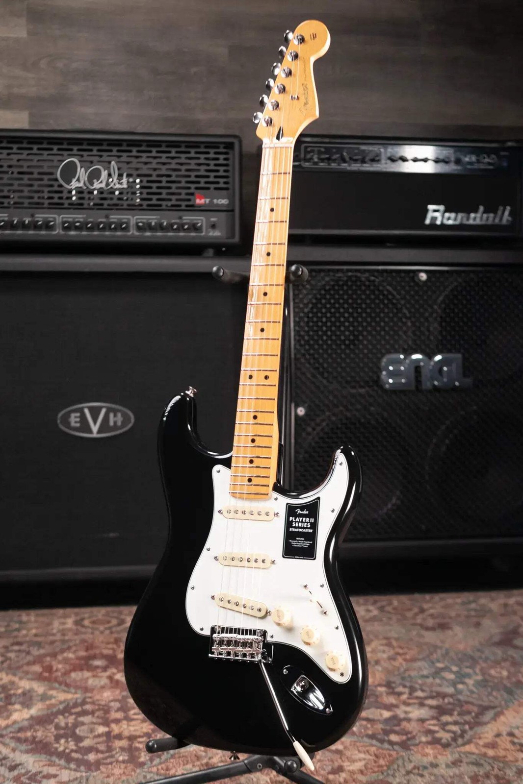 Fender Player II Stratocaster Electric Guitar – Black