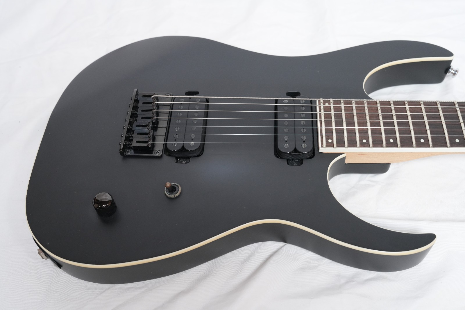 Strictly 7 Guitars Cobra JS7 (Made in Japan) Matte Black 7-String Guitar