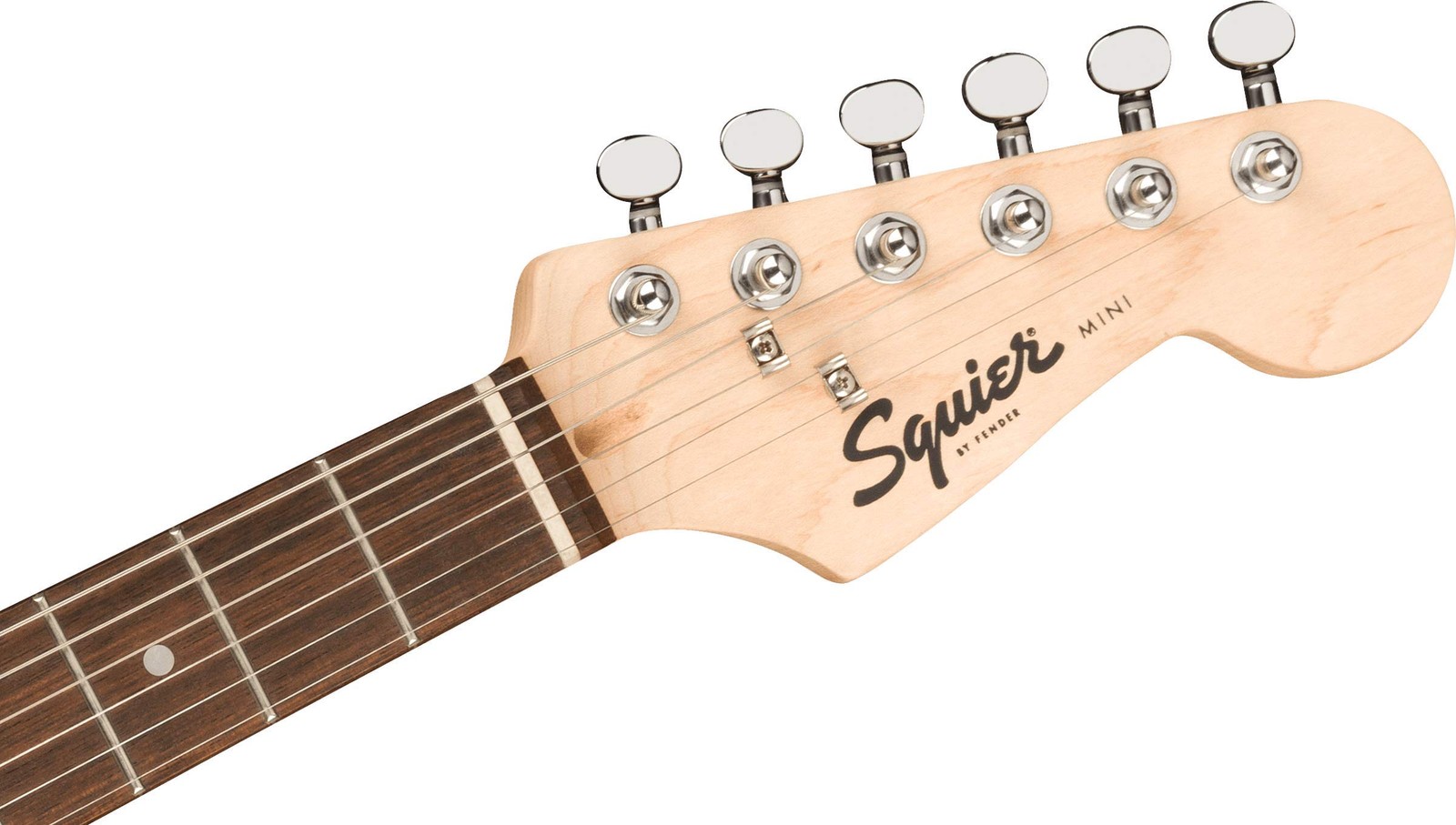 Squier Mini Stratocaster® Electric Guitar, Laurel Fingerboard, Dakota Red, with