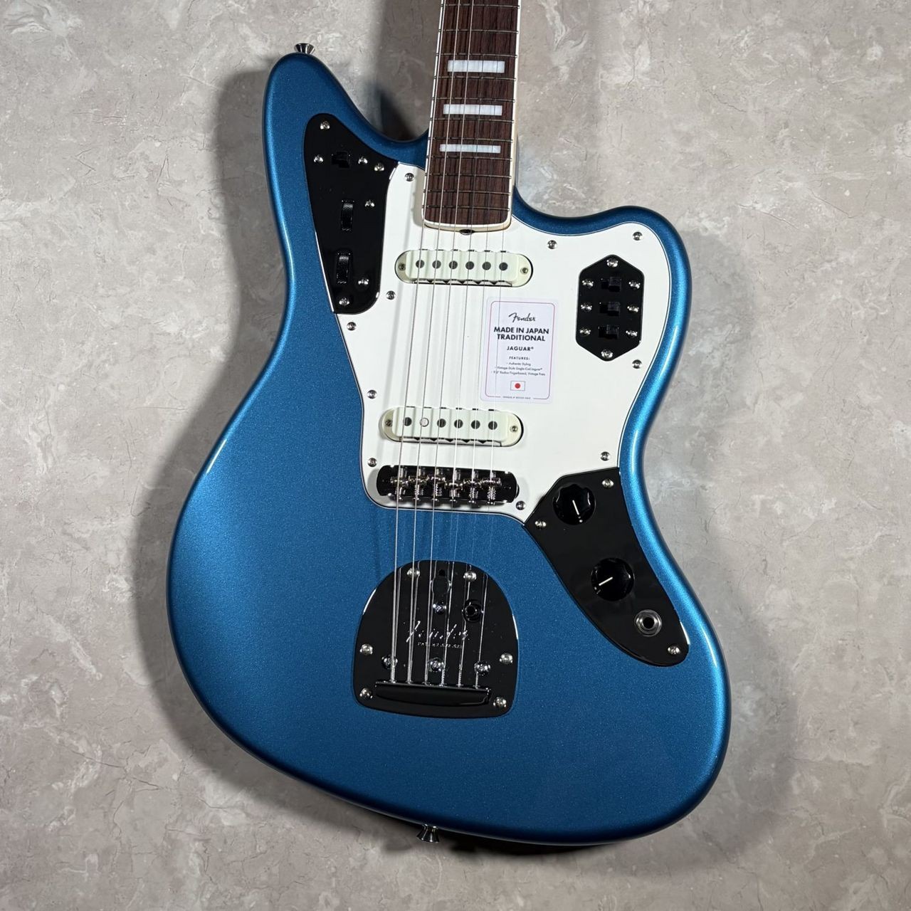Fender Traditional Late 60s Jaguar Lake Placid Blue S N JD26013958 3.70kg Up to