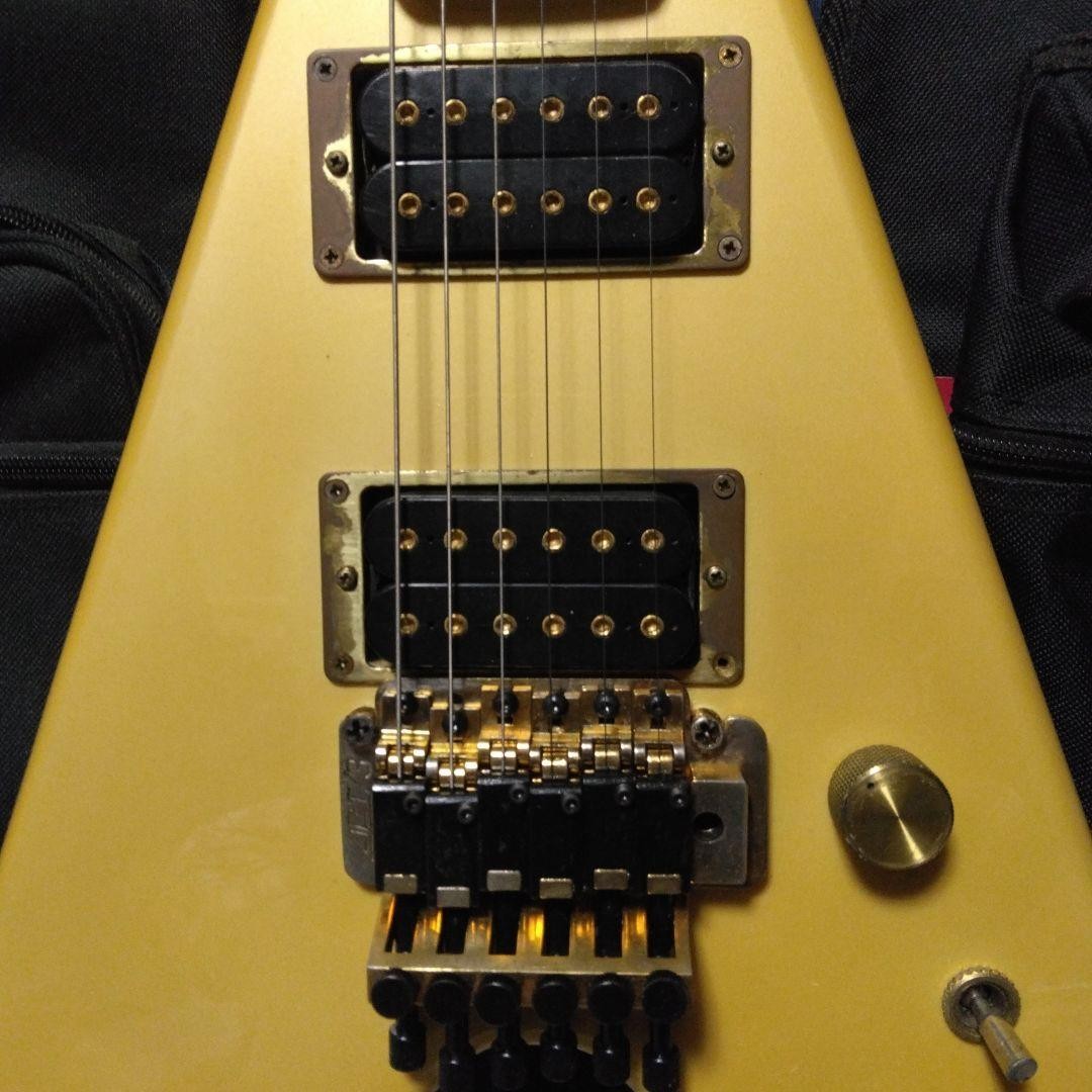 Aria Pro II XX CUSTOM Gold Made in Japan Electric Guitar Used From Japan