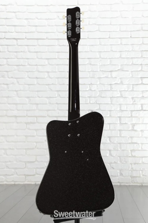 Danelectro Pro Electric Guitar – Maroon with Silver Glitter