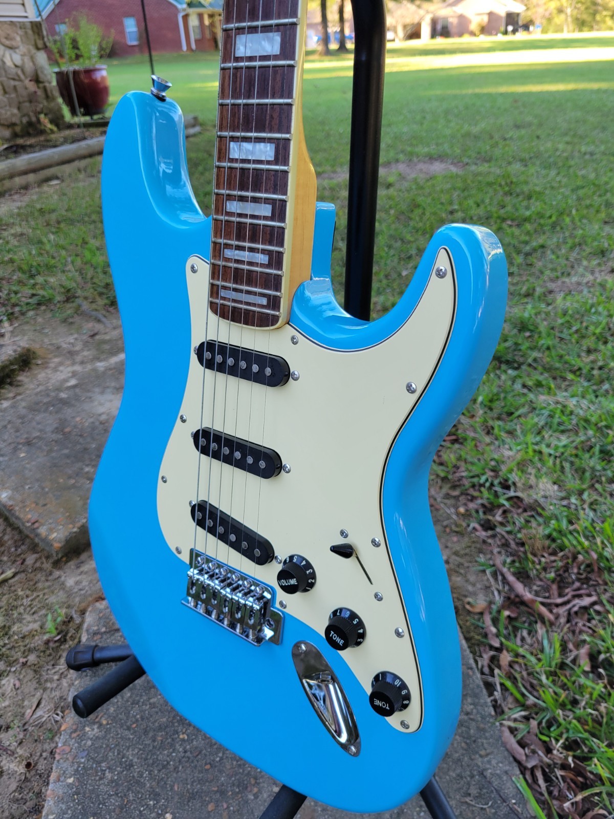 ARBOR NECK AFTERMARKET BODY PARTSCASTER ELECTRIC GUITAR W/UPGRADE PICKUPS