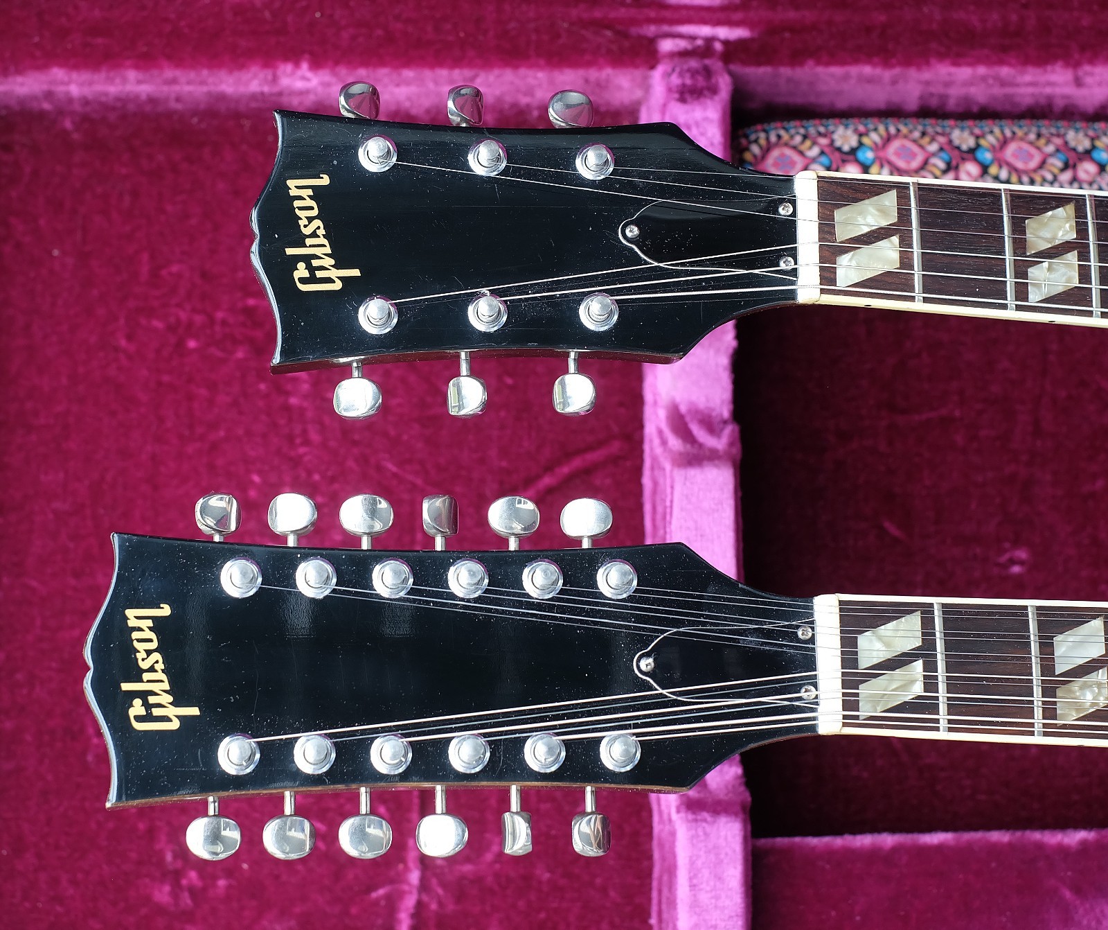 1974 Gibson EDS-1275 Double Neck Electric SG Body Guitar