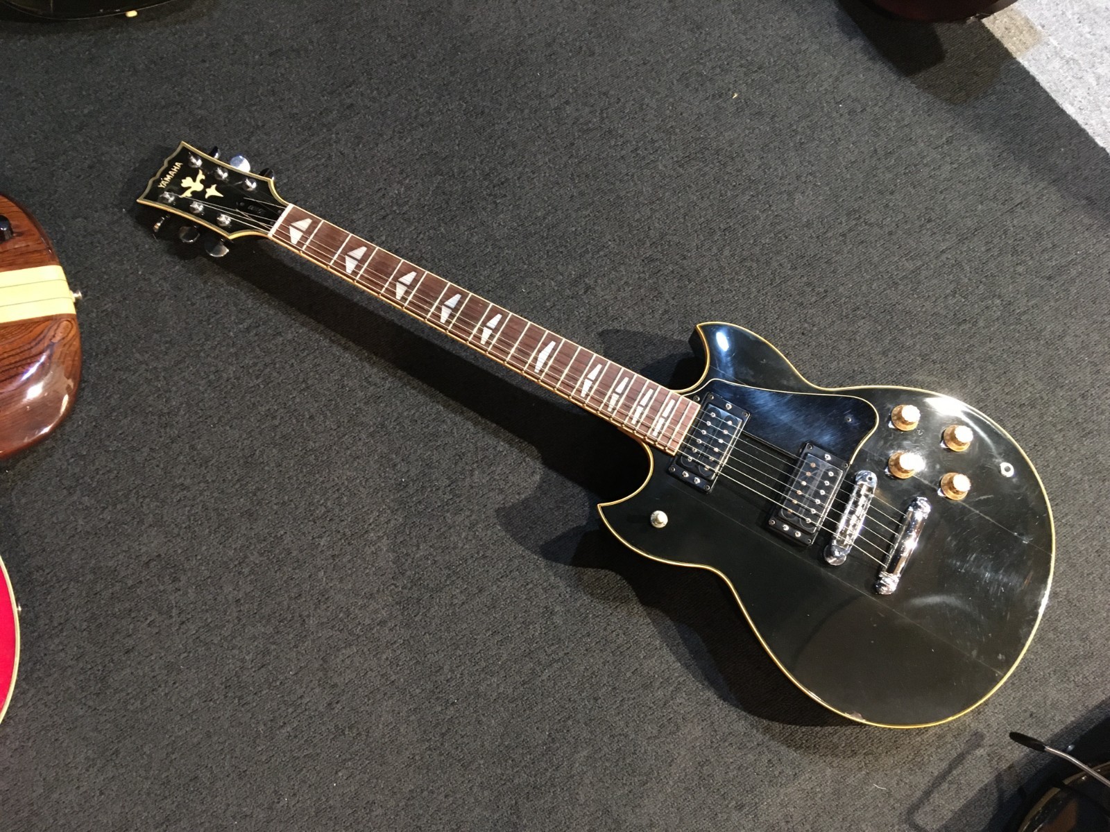No.031626 YAMAHA SG-500 BLK Japan Vintage Good condition