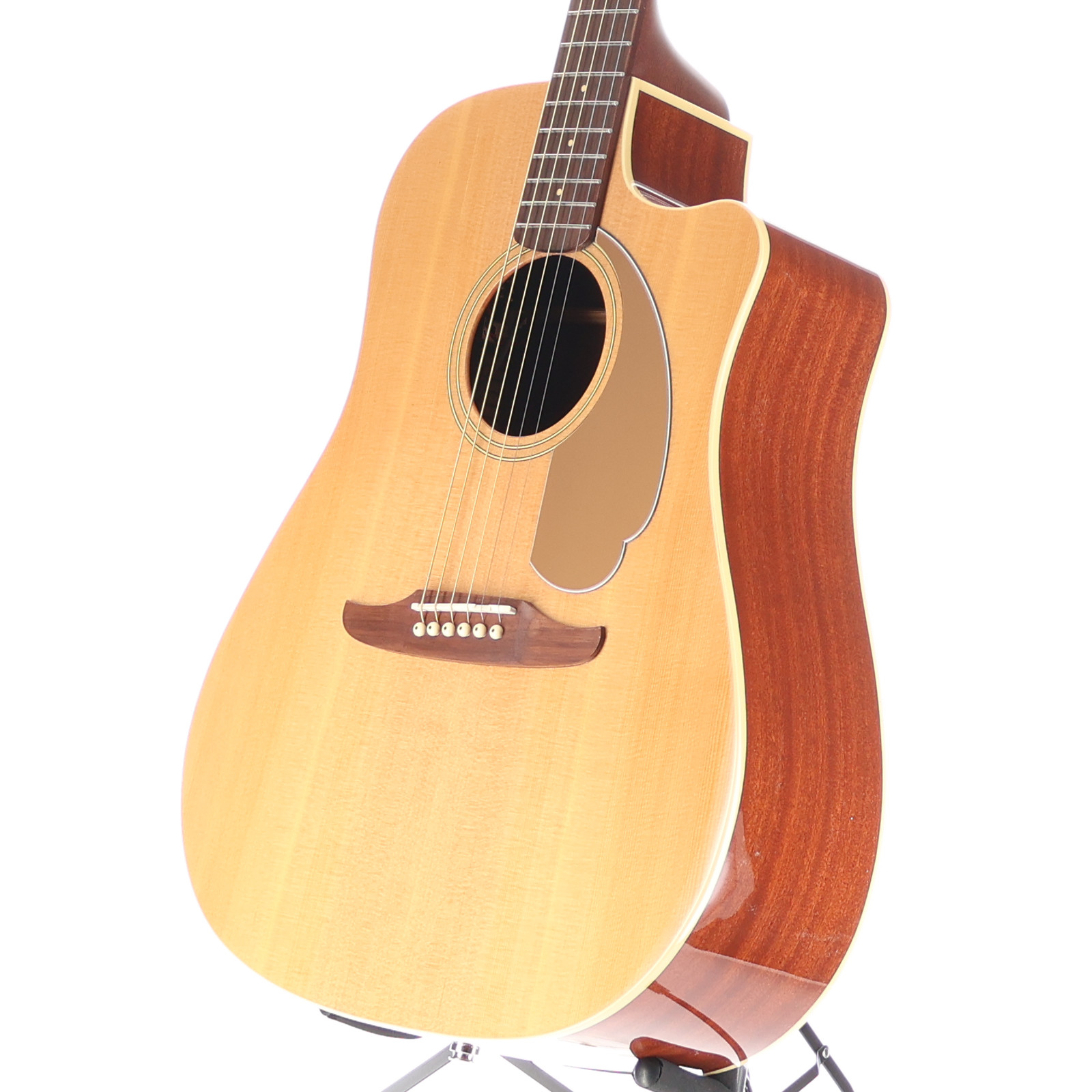 Fender Redondo Player, Walnut Fingerboard, Gold Pickguard, Natural (L1) (07306)