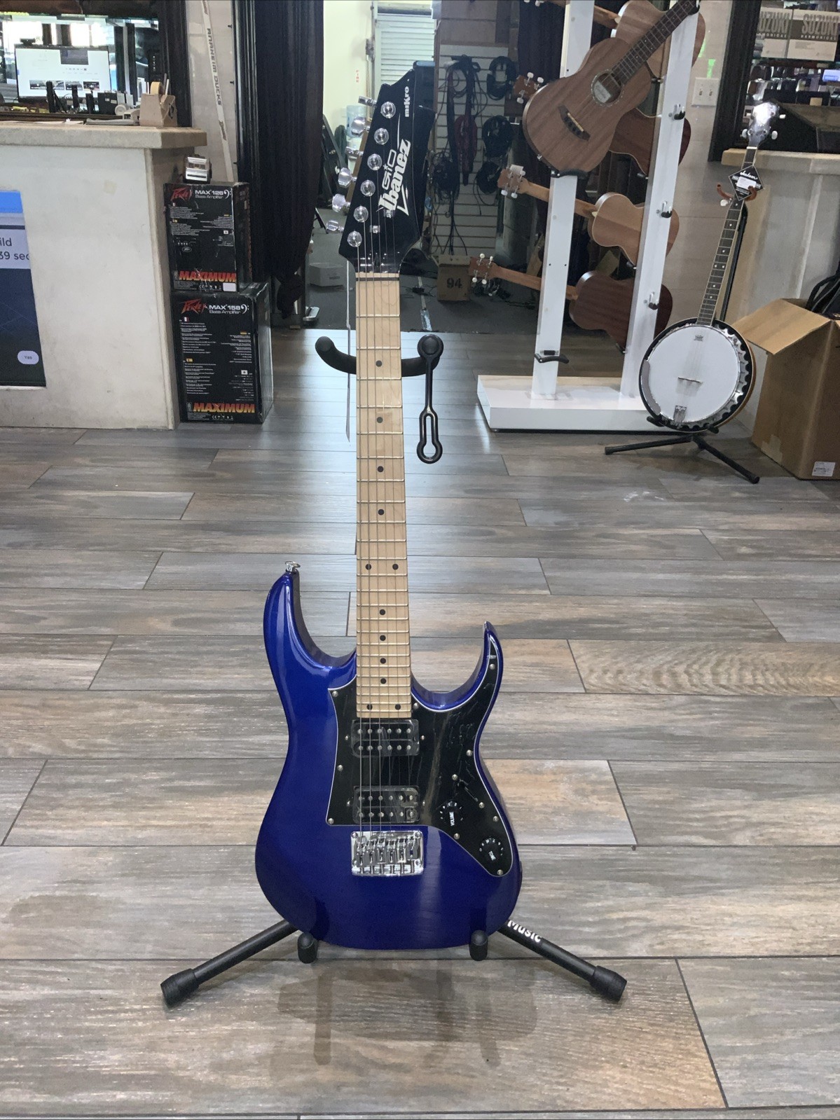 Ibanez miKro GRGM21M Solid Electric Guitar GRGM21MJB
