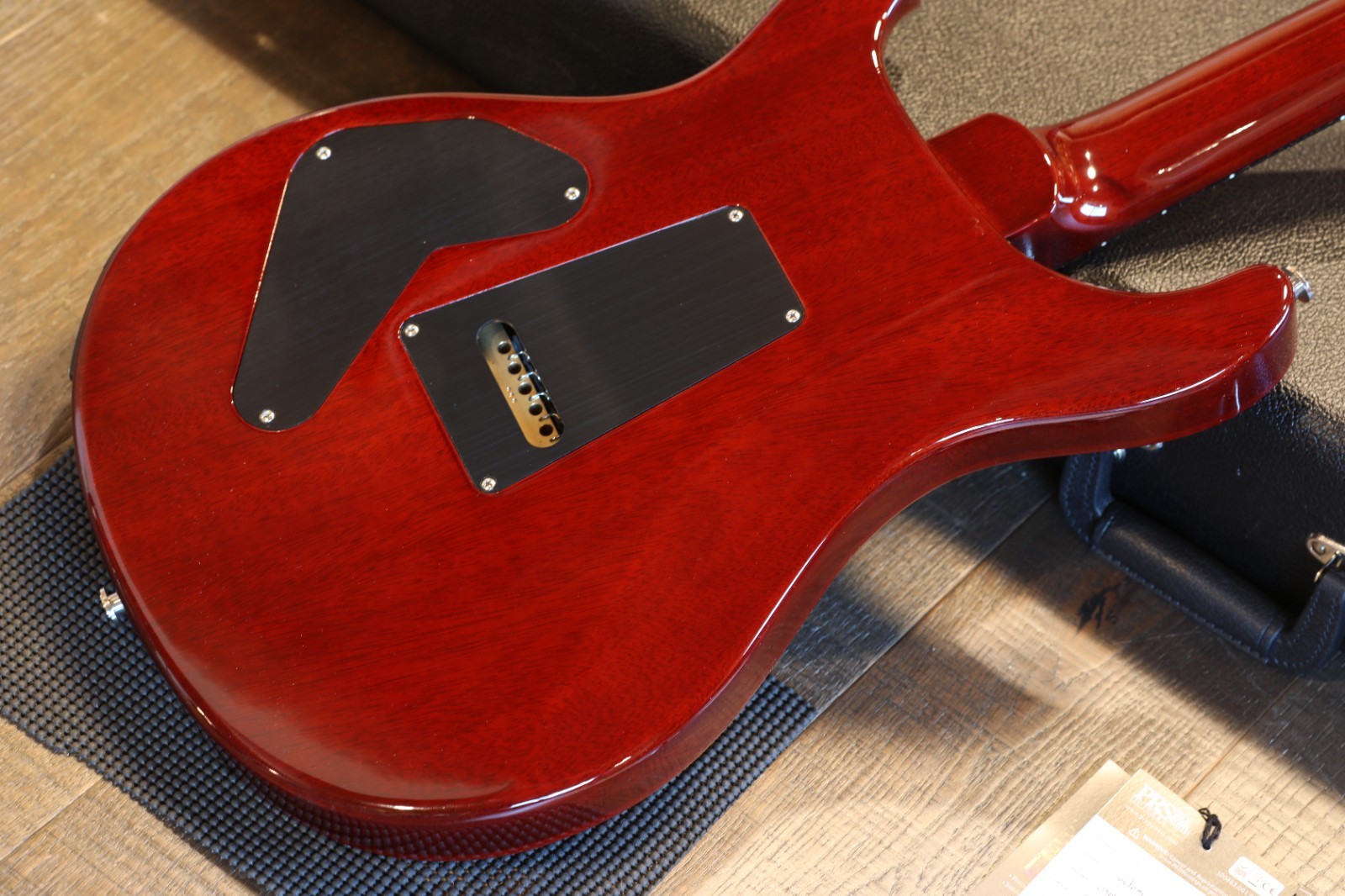 Minty! 2020 PRS Custom 24 Piezo Electric Guitar Sunburst + OHSC
