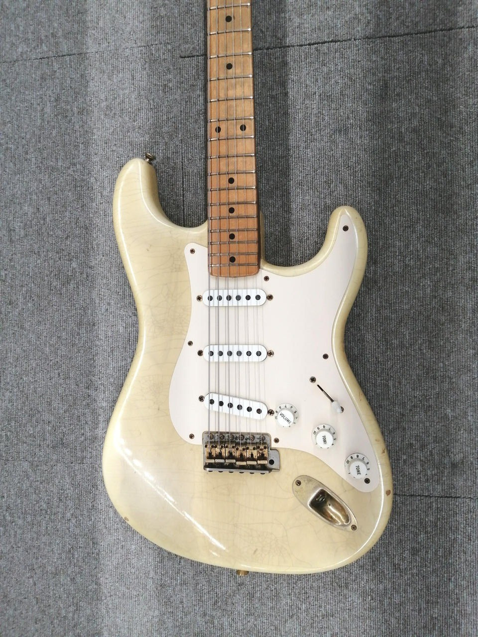Fender Custom Shop MBS Mary Kaye Stratocaster Relic White USA 2005 E.Guitar