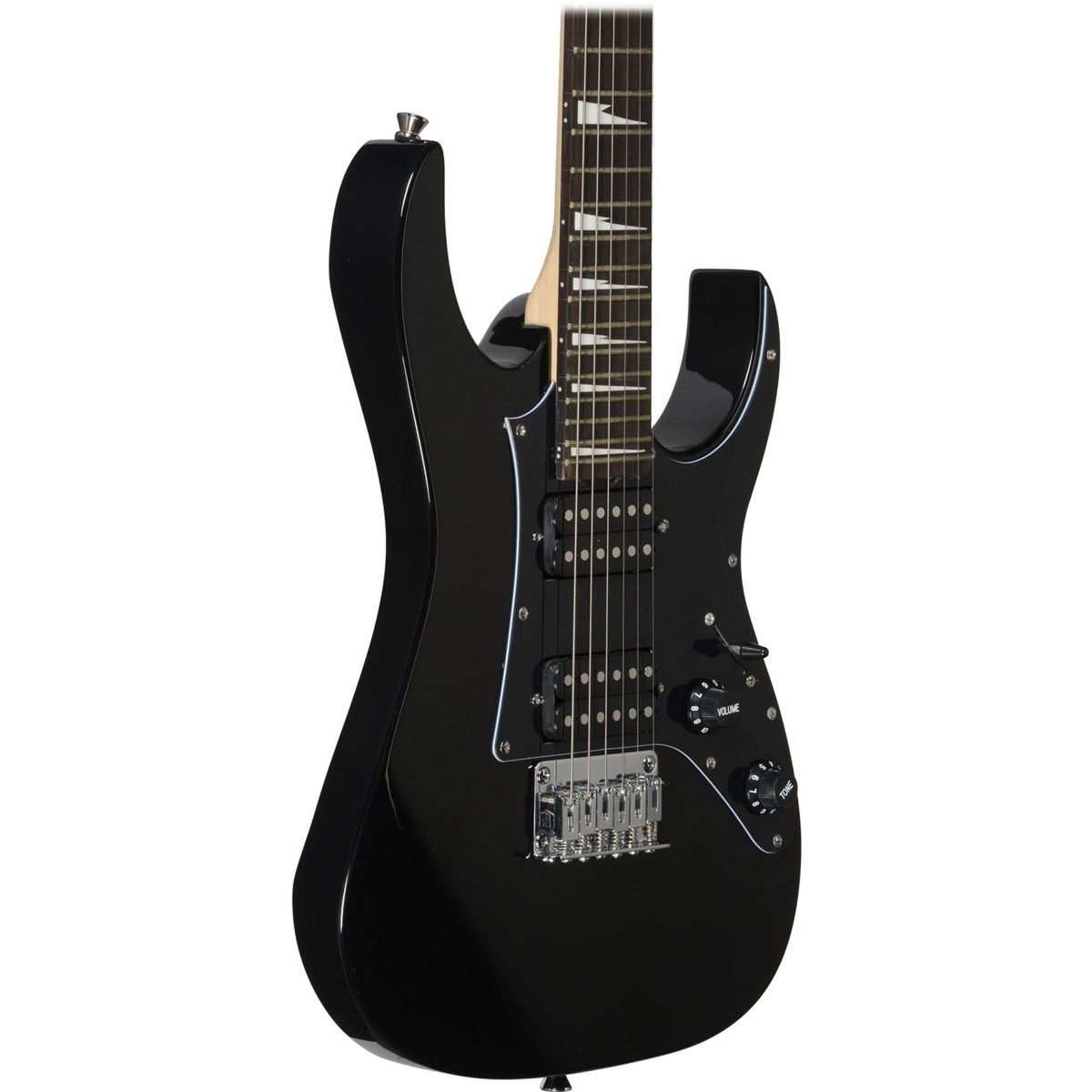 Ibanez miKro Series GRGM21 Electric Guitar, Rosewood Fretboard, Black Night
