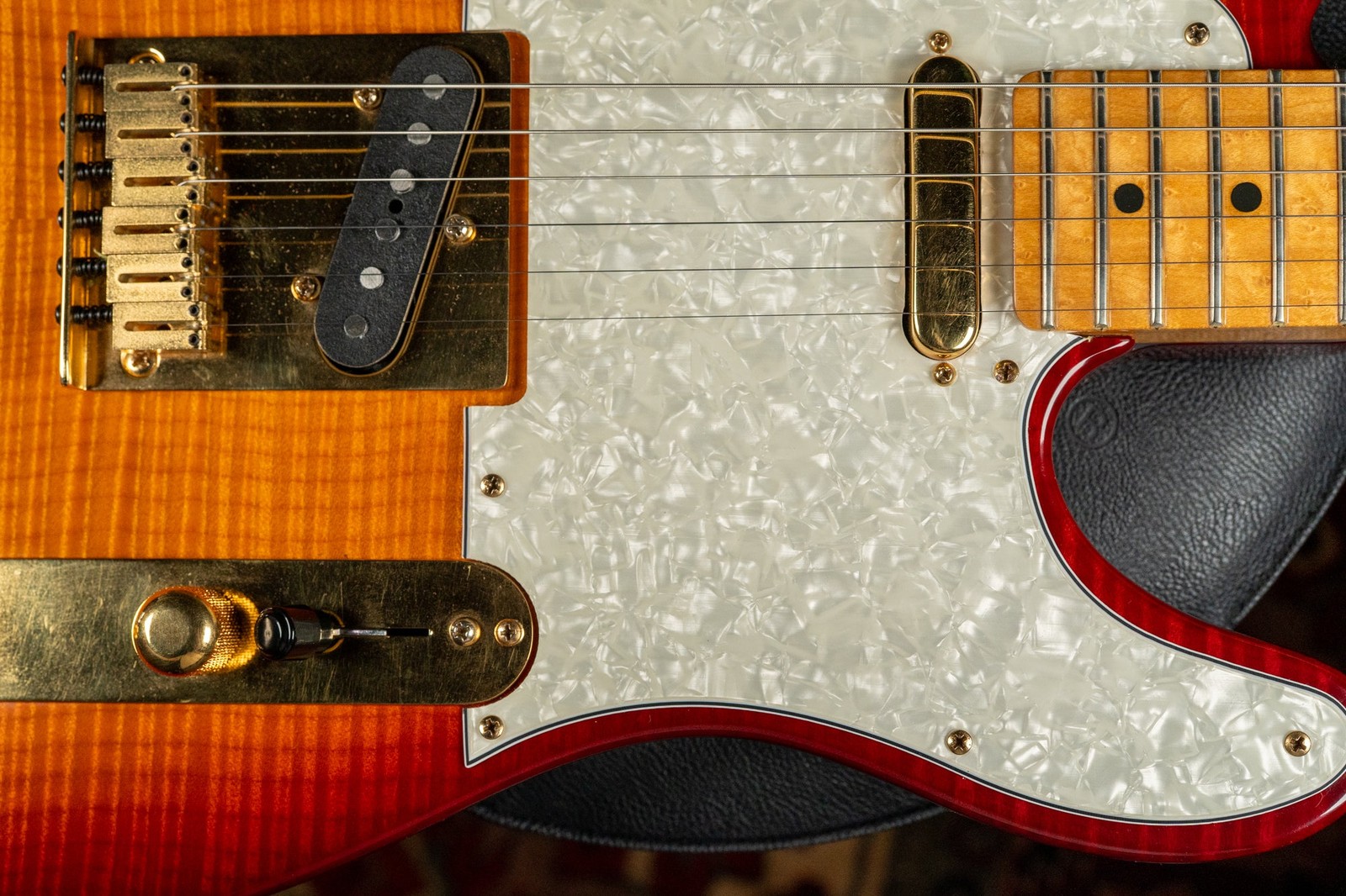 1993 Fender Custom Shop Telecaster Flame Top #24 Of 50 John Cruz w/HSC