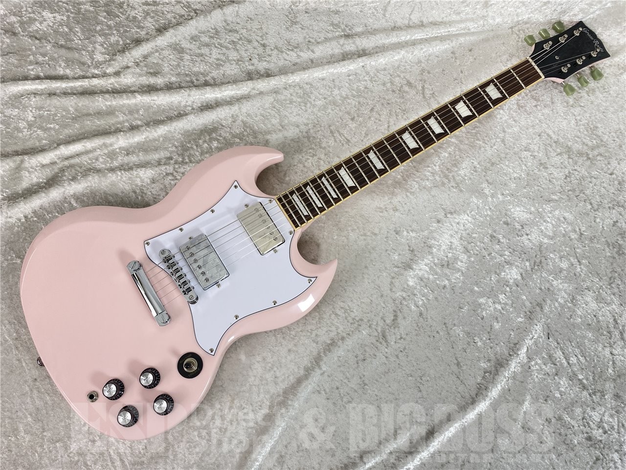 Grass Roots G-SG Vintage Milky Pink Electric Guitar Shipping From Japan