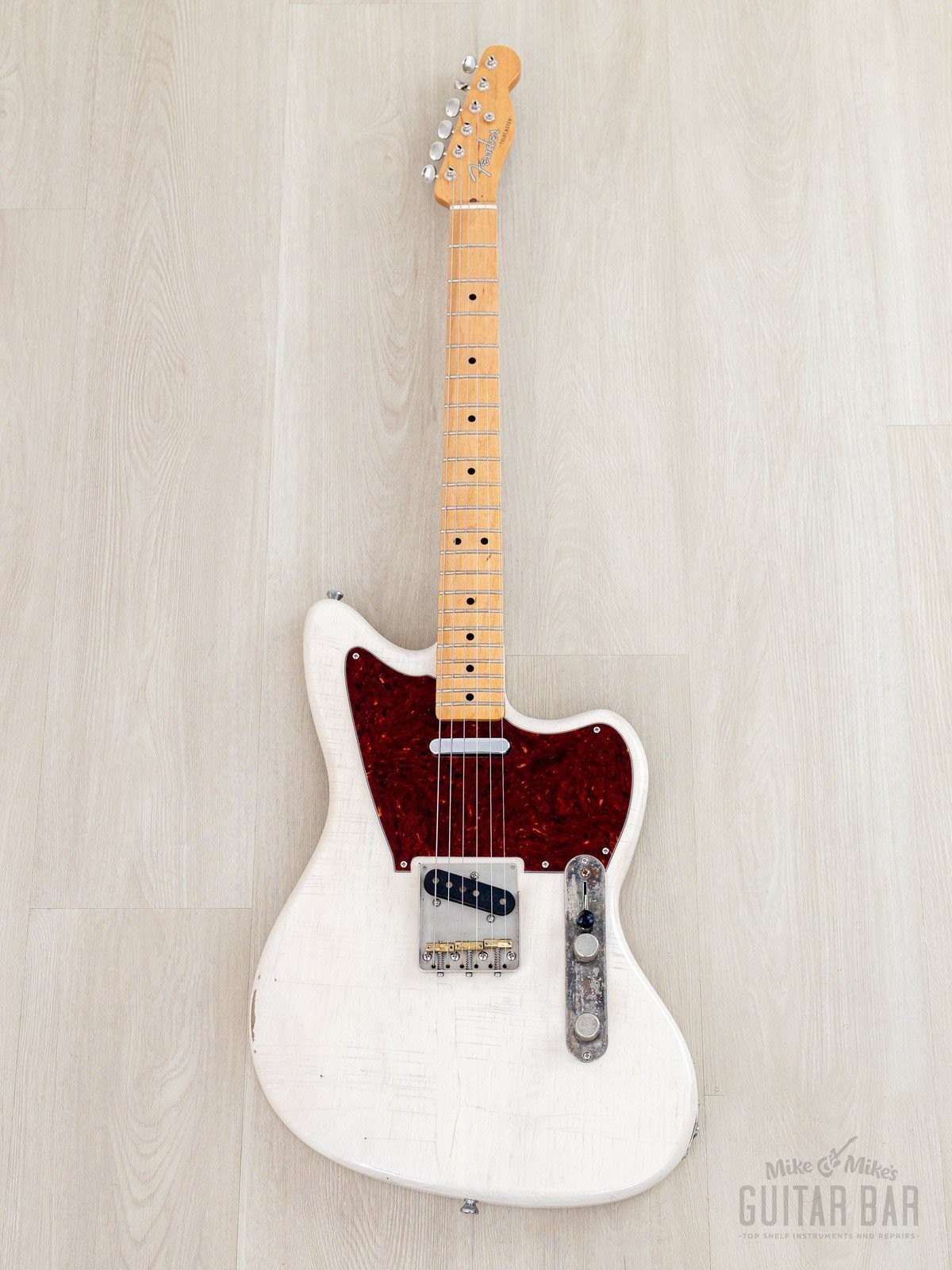 2018 Fender + MJT Telemaster Partscaster Lacquer Relic w/ Baja 50s Neck, Case